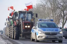 Lokalizacja nr.1 ul. Poznańska Protest Rolników, Warszawa 09.01.2026
