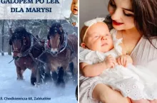 Wyjątkowy kulig rolników. Galopem po pomoc dla Marysi