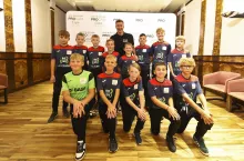 Procam CUP: młodzi mistrzowie ze wsi spotkali się z Robertem Lewandowskim