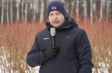 Tomasz Domański, Agrosimex, cięcie borówek