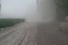 Burza piaskowa Borowo