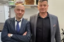 Jan Sitnicki oraz dr hab. Zbigniew Jarosz, stoisko Vegra TSW 2026