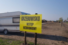 teren grzebowiska dla zwierząt