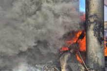 Do pożaru doszło w poniedziałek 9 lutego