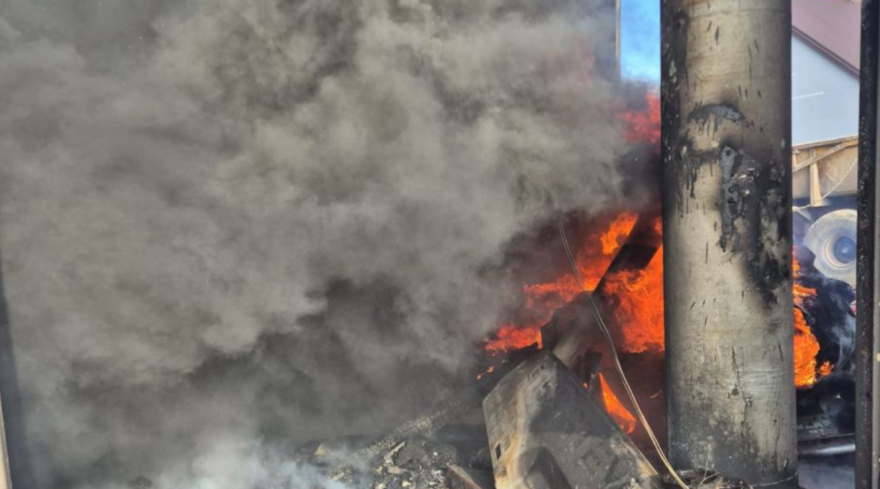 Do pożaru doszło w poniedziałek 9 lutego