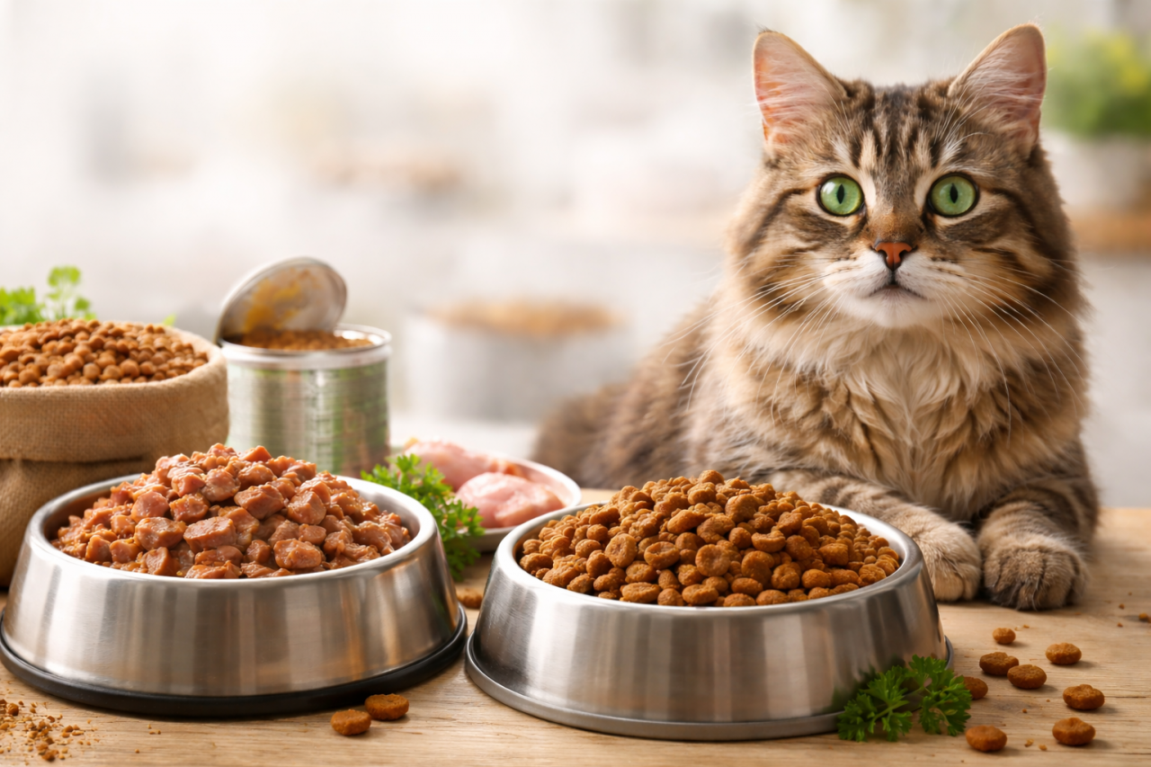 Jaka karma dla kota? - Jak wybrać odpowiednią do potrzeb kota