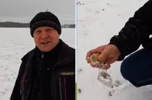 Zbigniew Gołda, rolnik z Ogólnopolskiego Oddolnego Protestu Rolników