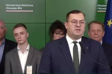 Minister z rolnikami apeluje do prezydenta o podpisanie ustawy o aktywnym rolników