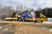 Podczas Harvest Day porównywane były możliwości kombajnów CX6.80 i CX8.90