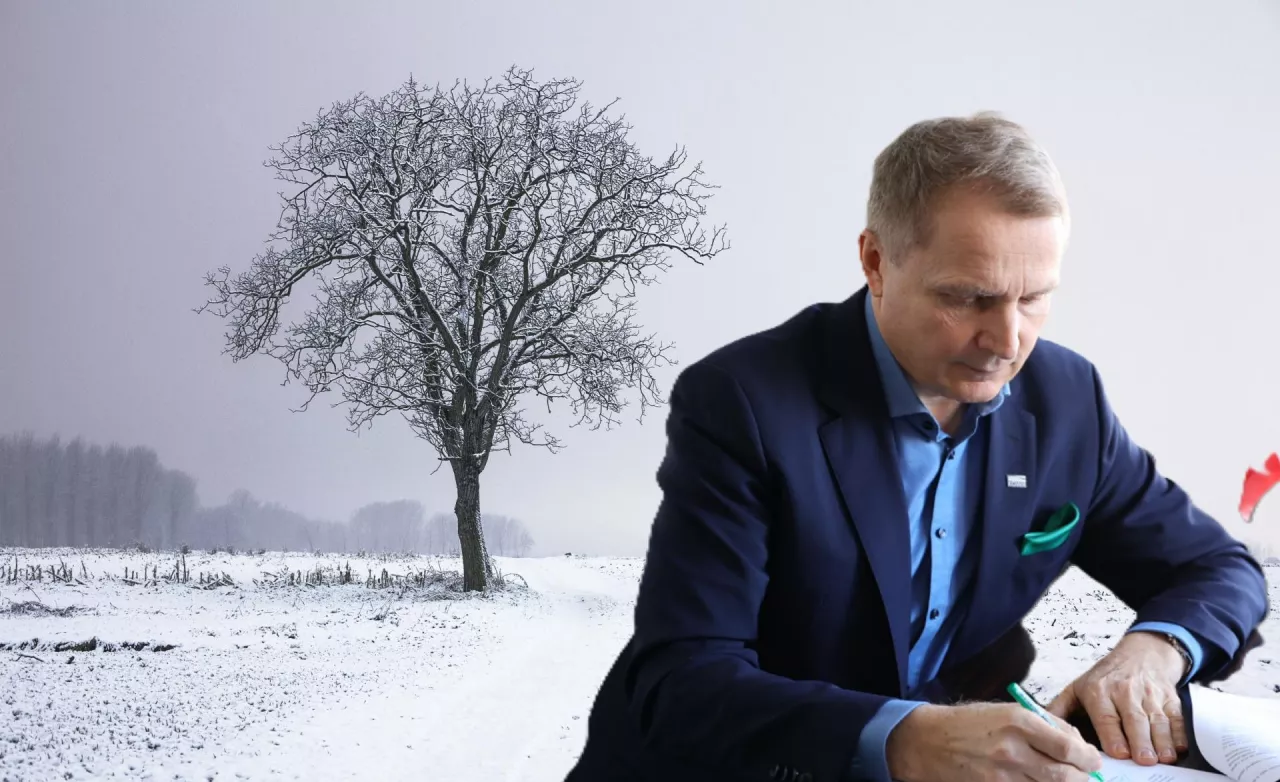 Henryk Smolarz, dyrektor generalny KOWR podpisał protokoły zdawczo-odbiorcze, finalizujące przekazanie nieruchomości pod inwestycję Portu Polska (wcześniej CPK)