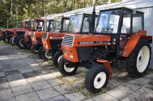 Ciągniki Ursus w Muzeum Motoryzacji Motonostalgia