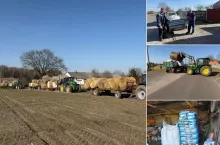 Stracili oborę i 20 byków w kilka godzin. Rolnicy nie zostawili ich samych