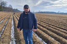 Filip Pawlik pozostał z 3,5 hektra niezebranej marchwi