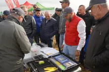Na Dniach Kukurydzy w Michałowicach farmsaat zawsze prowadzi zbiór odmian z oceną plonu i pomiarem wilgotności