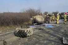 Ursus przewrócił się na bok i rozpadł na części