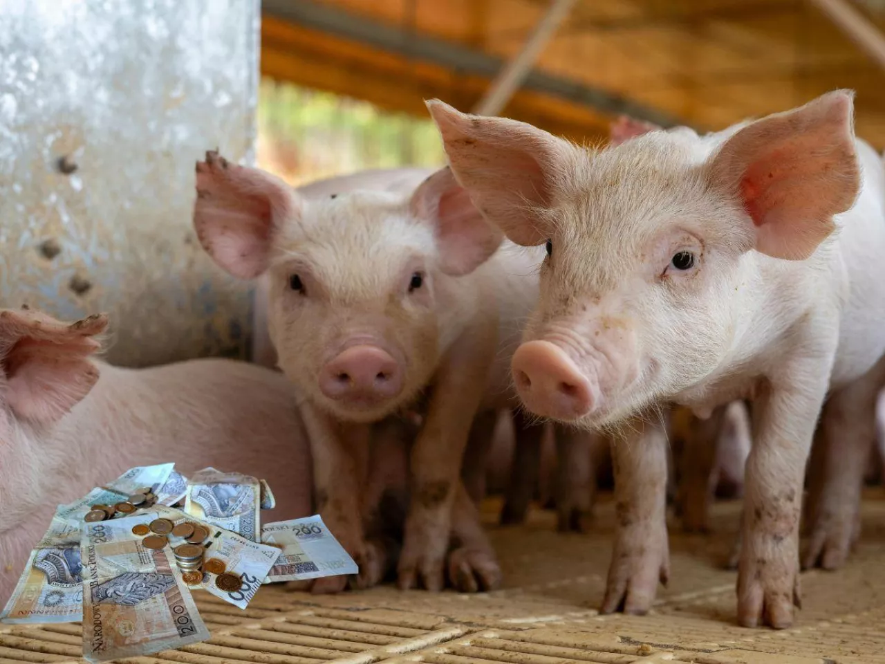 System przemieszczania świń