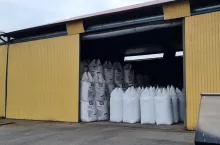 magazyn z nawozami, nawozy, wiata