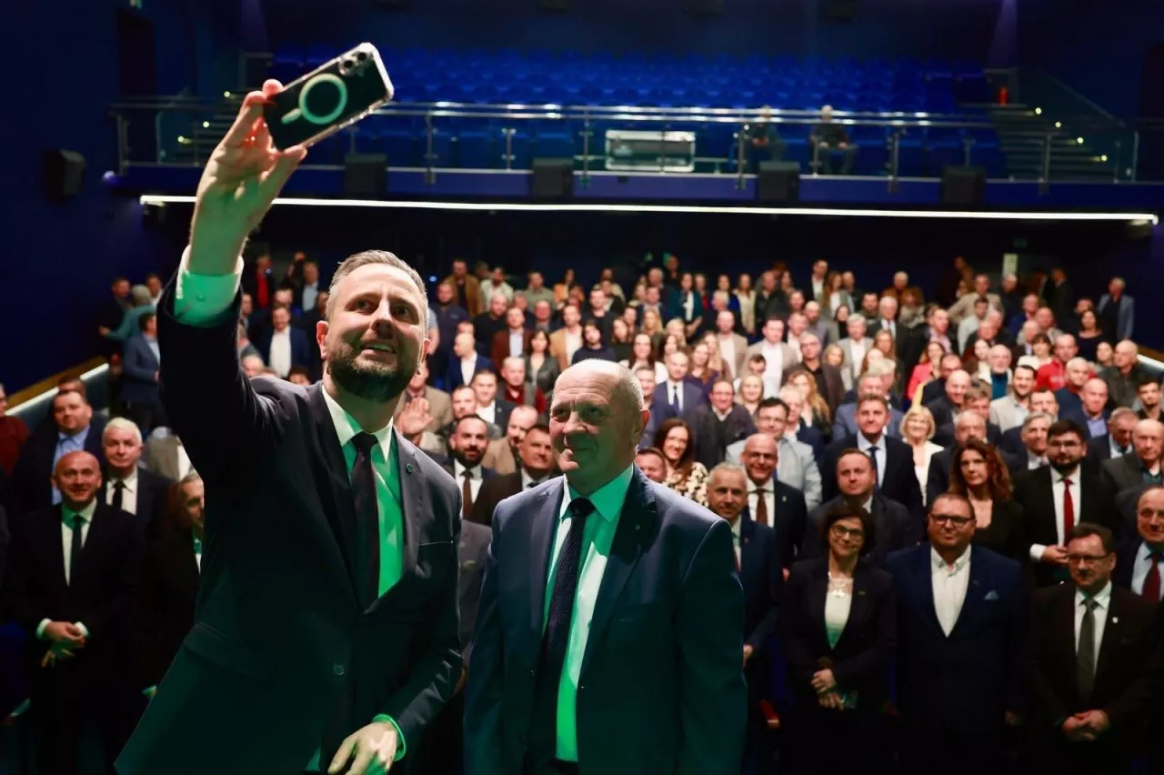 W otwartym spotkaniu w Sokołowskim Ośrodku Kultury oprócz wicepremiera Władysława Kosiniakia-Kamysza uczestniczył także poseł Marek Sawicki