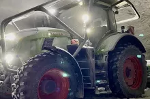 Ten Fendt prawdopodobnie nie zobaczy światła dziennego przez długi czas. Jest używany pod ziemią na terenie K+S w Bernburgu, fot. źródło K+S AG