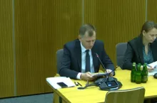 Głos w trakcie posiedzenia zabrał Jan Golba, dyrektor Departamentu Rolnictwa Ekologicznego i Jakości Żywności MRiRW