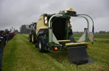 Praso-owijarka Combi Pack HDP to jedyna jak na razie taka maszyna w Polsce. Nowość prezentowana po raz pierwszy w 2025 r. podczas targów Agritechnica