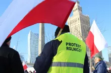 Protest rolników w Warszawie 9.01.2026 