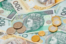 banknoty polskie i monety polskie