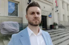 Krzysztof Olejnik, rolnik z województwa łódzkiego i członek OOPR
