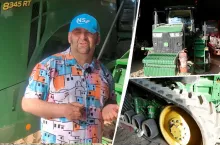 Robert Szymczak - rolnik/Ciągnik na gąsienicach John Deere 8345 RT