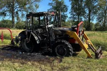 Młodemu rolnikowi spłonął Zetor. Ruszyła zbiórka z pomocą dla poszkodowanego