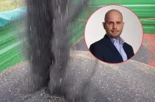 rzepak, w kółku twarz Arkadiusza Gasidło z Zakładów Tłuszczowych Bielmar