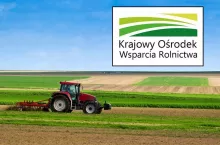 Grunty rolne, logo KOWR po prawej u góry