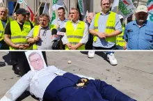 Protest rolników w Warszawie