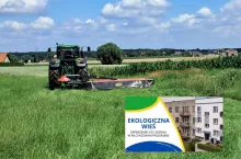 pole, wieś, logo programu ekologiczna wieś
