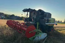 Do pożąru Claasa doszło podczas prac żniwnych