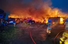 Ogień pojawił się przed 5 rano