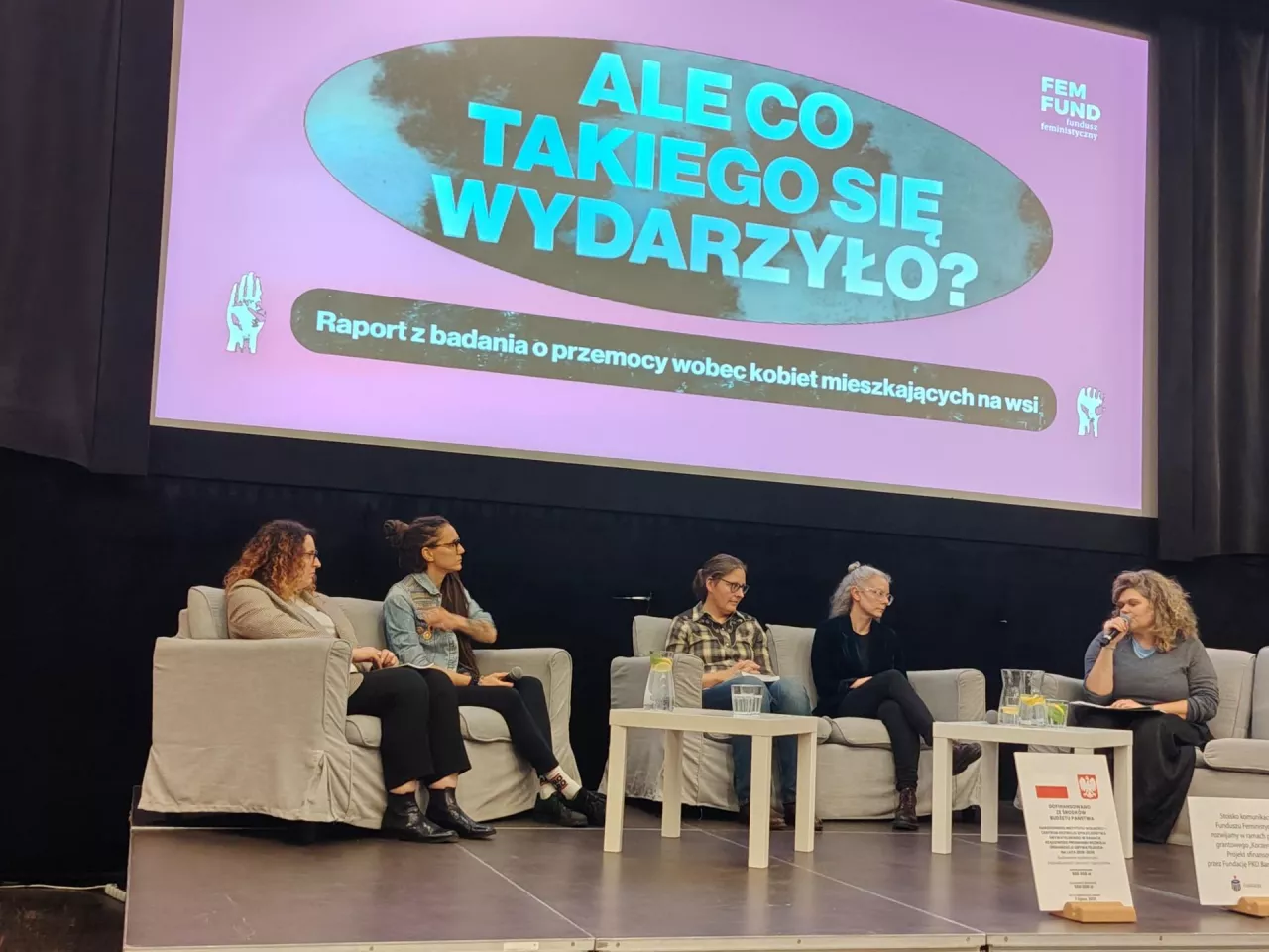 Prezentacja wyników raportu o przemocy wobec kobiet na wsi